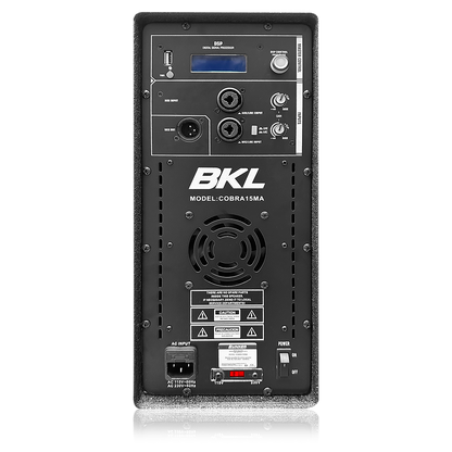 CBR-15MA (Bafle Activo de Madera)