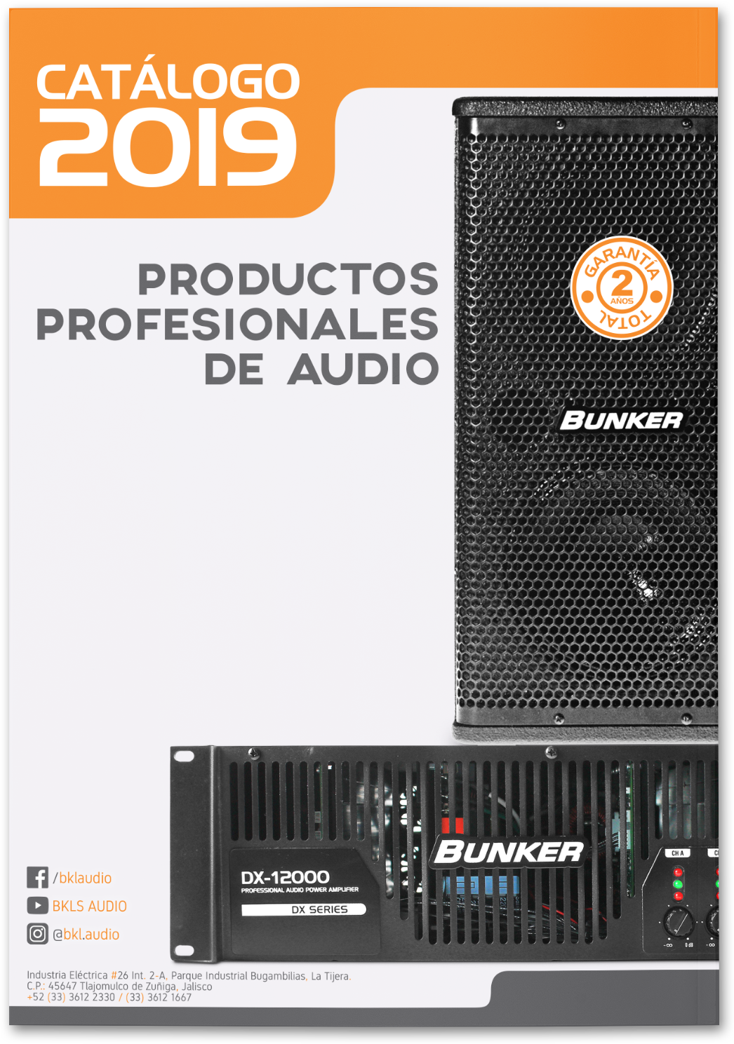 Bunker Audio Catálogos – BUNKER Electronics