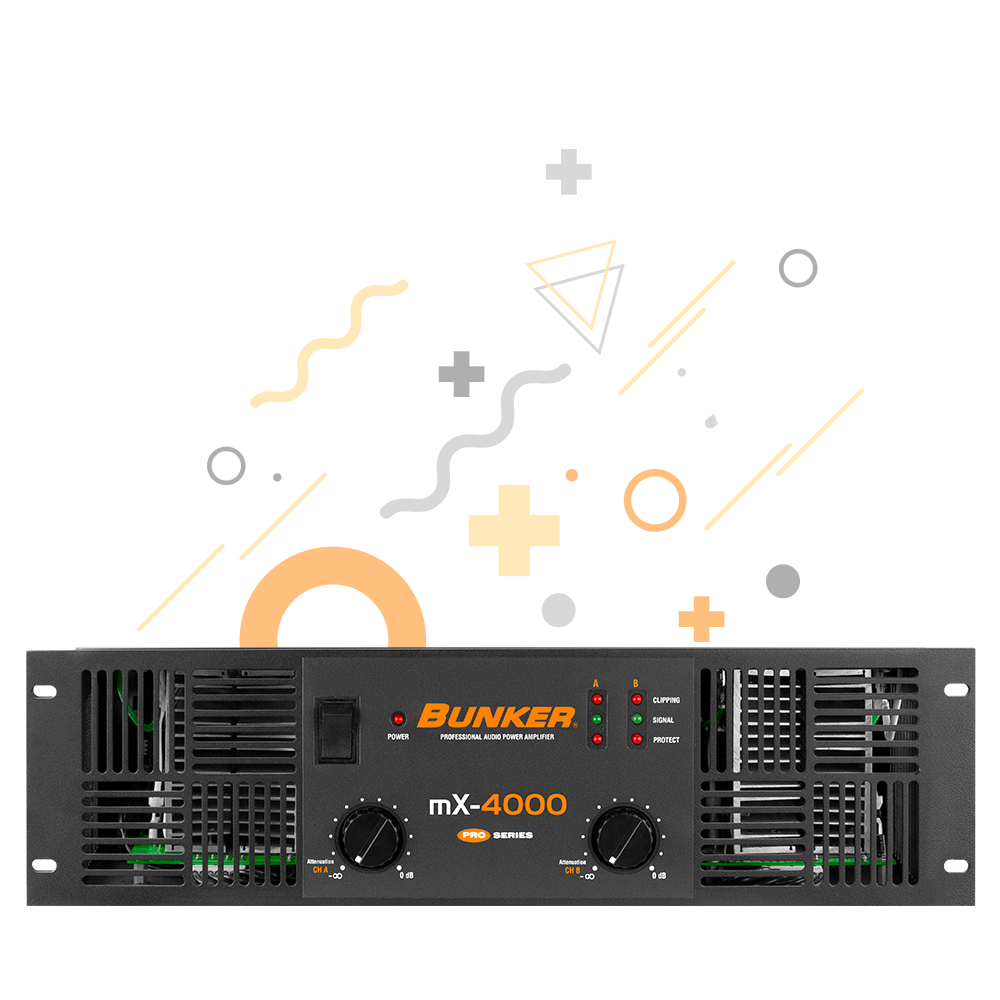 Amplificadores | BUNKER – BUNKER Electronics